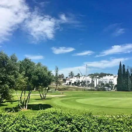 Blue House In Guadalmina Baja, With A Large Terrace Overlooking The Golf Marbella